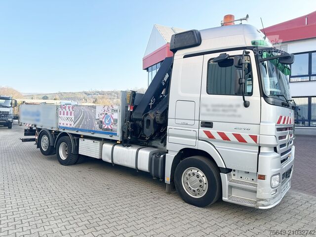 Autolaadkraan Mercedes-Benz Actros 2546 L 6x2 Actros 2546 L 6x2, Hiab Kran 244 E - 6 Hiduo, 16,1 m 920 kg, Funk