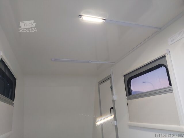 Ρυμουλκούμενο μοτοσικλέτας Tomplan Sport uns Transport Camping isolierter Koffer mit Heckrampe führerscheinfrei 100km/H Neu