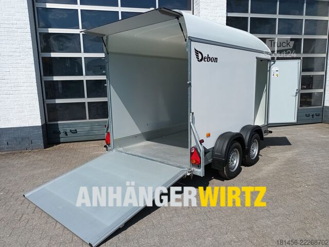 Dėžinė priekaba Cheval Liberté Roadster C 500 167cm breit Heckrampe Tür