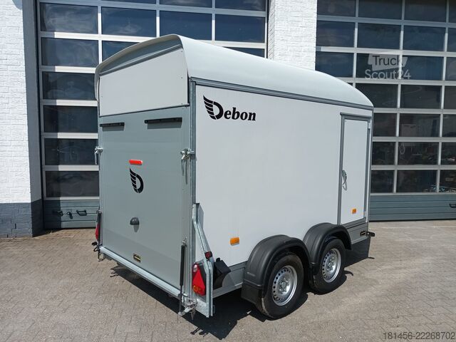 Dėžinė priekaba Cheval Liberté Roadster C 500 167cm breit Heckrampe Tür