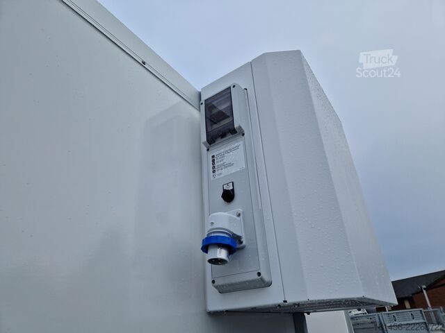 Araba römorku WM Meyer Kühlanhänger direkt verfügbare AZKF C 2735/155 230 Volt Kühlaggregat mobiles Kühlhaus