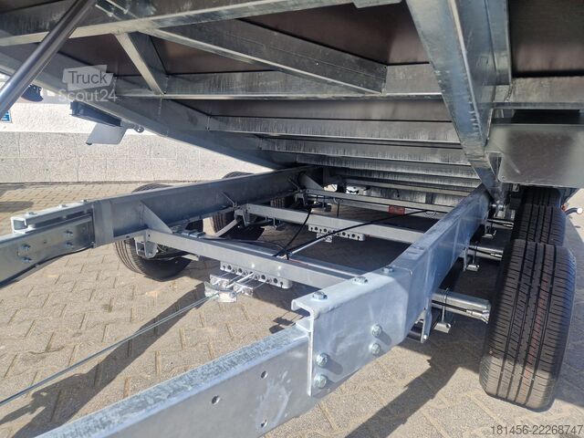 Raskaan kaluston perävaunu Variant Transporter 3543 UX Tridem Maxi Load Neu