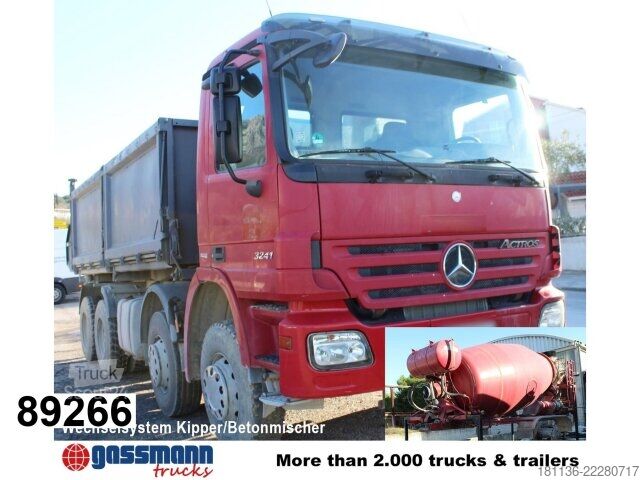 Tipvogn Mercedes-Benz Actros 3241 B 8x4/4, Wechselsystem