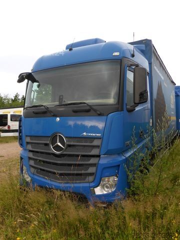 LKW mit Pritsche & Plane MERCEDES-BENZ 1840 Top Zustand 106 m3  Euro 6 + Anhänger