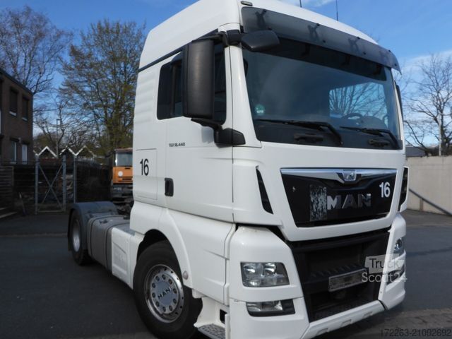 Standard trækkerunit MAN TGX 18.440 Kipphydraulik + Fernverkehr