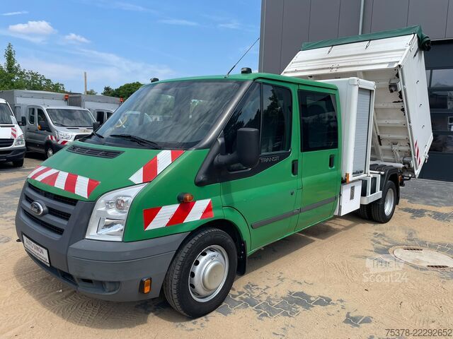 شاحنة نقل صغيرة قلاب Ford Transit FT 460 2.4 TDCI 3S-Kipper AHK 3T