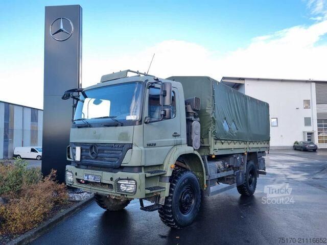 Telone scorrevole Mercedes-Benz Axor 1829 A 4x4 Pritsche/Plane 10 Stück