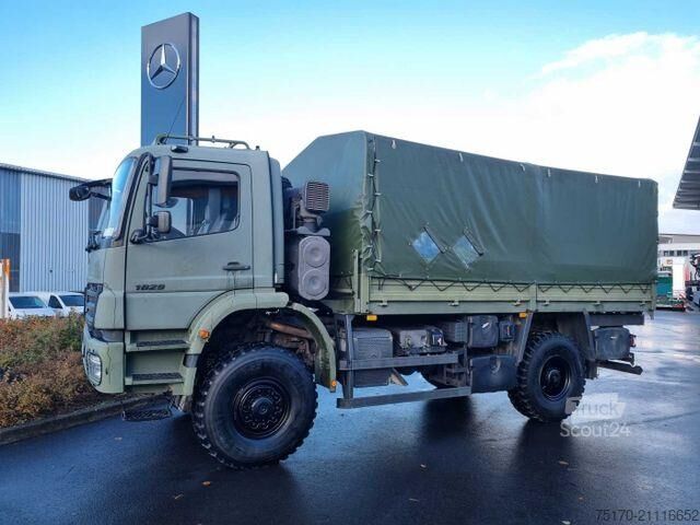 Telone scorrevole Mercedes-Benz Axor 1829 A 4x4 Pritsche/Plane 10 Stück