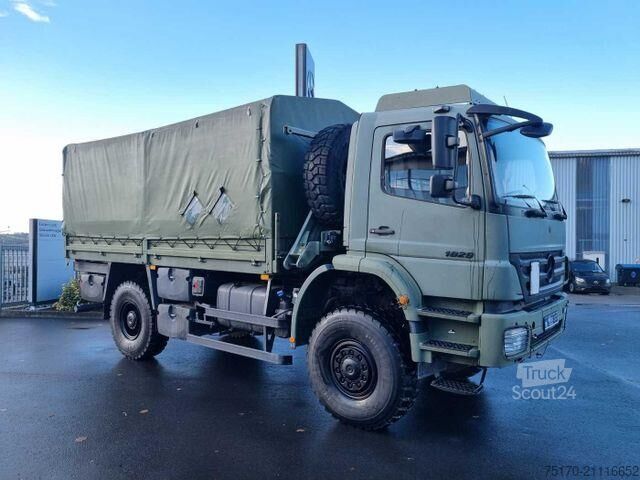 Telone scorrevole Mercedes-Benz Axor 1829 A 4x4 Pritsche/Plane 10 Stück