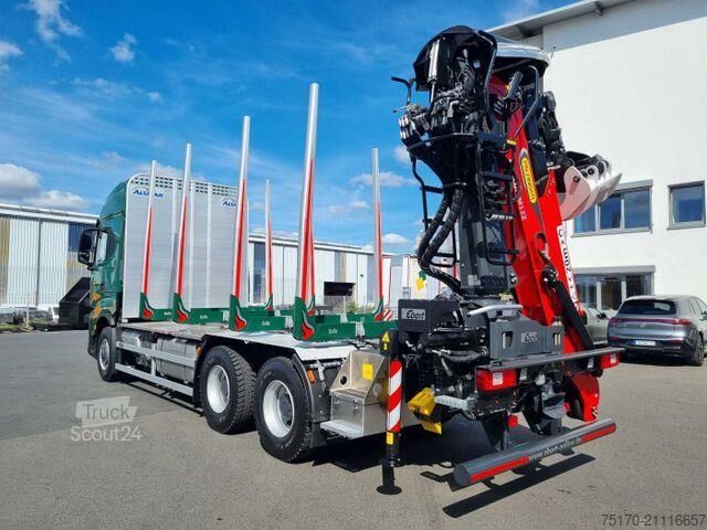 Transportador de madeira Iveco X-Way AS300X57 Z/P HR ON+ 6x4 (6x6 Hi Traction)
