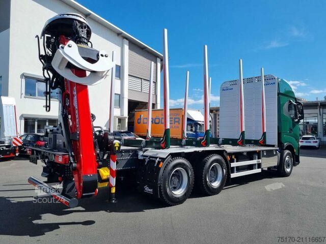 Transportador de madeira Iveco X-Way AS300X57 Z/P HR ON+ 6x4 (6x6 Hi Traction)