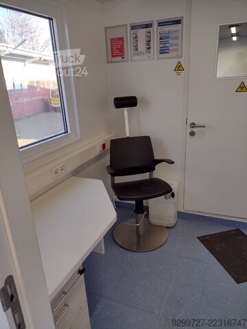 Özel 40'' dorse + laboratuvar konteyneri Laborcontainer 