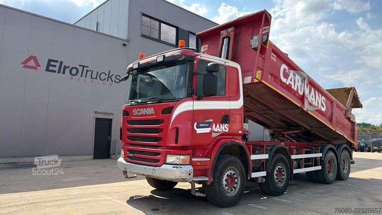 Volquete Scania G 400 (GRANDES EJES / BELGIAN TRUCK / COCHE BEL...