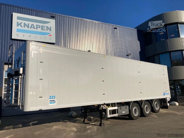 Vloer verplaatsen Knapen Trailers K200 - 70m3 Liftas *huren / Vermietung*