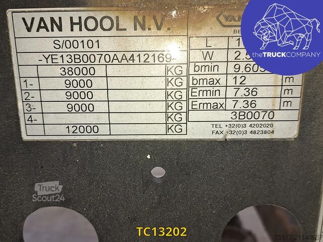 Μεταφορά εμπορευματοκιβωτίων Vanhool 