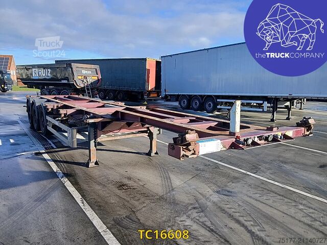 Transport av containrar Renders 