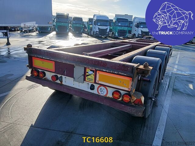 Transport av containrar Renders 