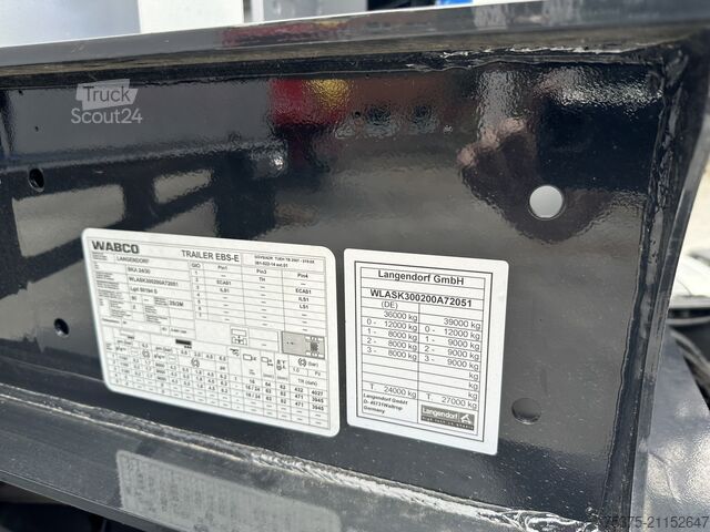 Kipper Auflieger Langendorf SKA 24/30  50 cbmAGRAR KIPPER