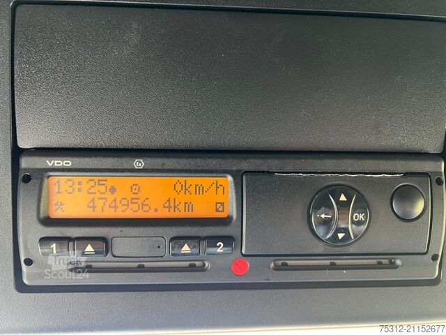 Plattewagen met zeil Mercedes-Benz Actros 1843  Retarder AHK LBW 2,7m