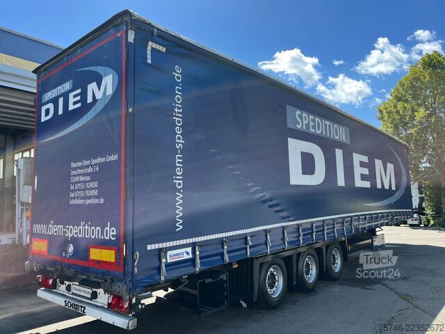 Brezenta Schmitz Cargobull SCB S3T, MEGA, 3-Achs-Auflieger, Tautliner, EDS...