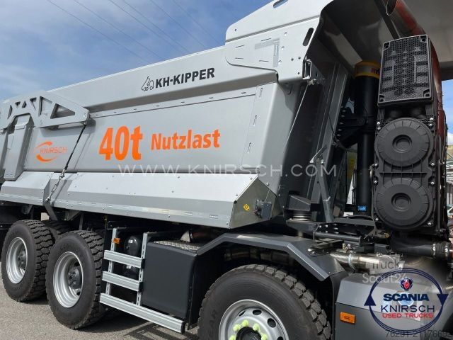 Autocarro ribaltabile SCANIA G 500 B8x4HZ  KH Kipper 40t Nutzlast