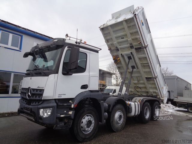 Kipper LKW MERCEDES-BENZ Arocs 3246 /Blattfederung/Bordmatik/Meiller