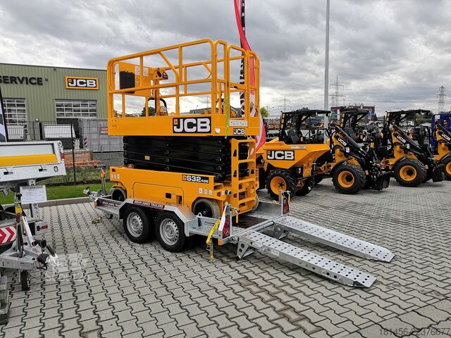  Brian James Trailers Maschinentransporter Auffahrrampen verschiebbar Anhänger Digger Plant  2700kg