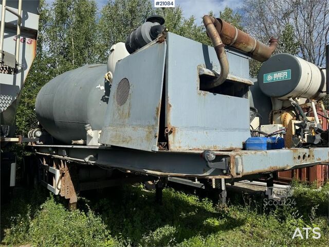  Zorzi 41S Concrete trolley w/ diesel engine