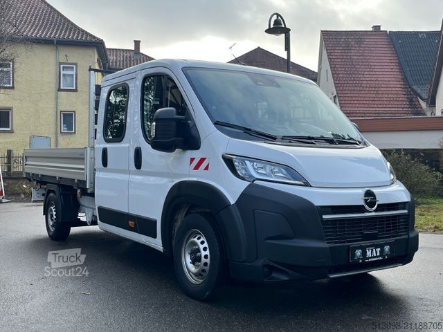 Tipvogn varebil OPEL MOVANO DOKA 3 SEITENKIPPER KLIMAA. AHK 1.HAND