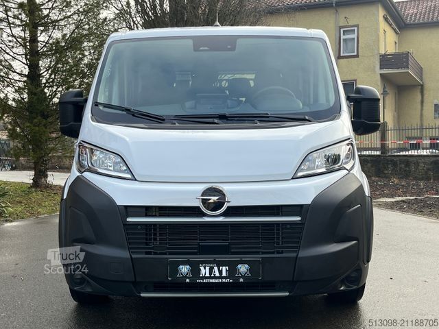 Tipvogn varebil OPEL MOVANO DOKA 3 SEITENKIPPER KLIMAA. AHK 1.HAND