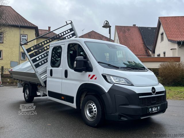 Tipvogn varebil OPEL MOVANO DOKA 3 SEITENKIPPER KLIMAA. AHK 1.HAND