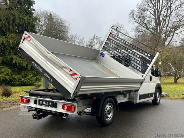 Tipvogn varebil OPEL MOVANO DOKA 3 SEITENKIPPER KLIMAA. AHK 1.HAND