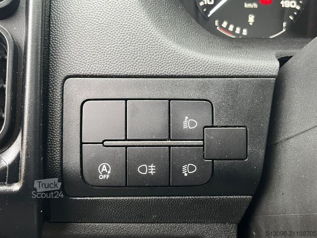 Tipvogn varebil OPEL MOVANO DOKA 3 SEITENKIPPER KLIMAA. AHK 1.HAND