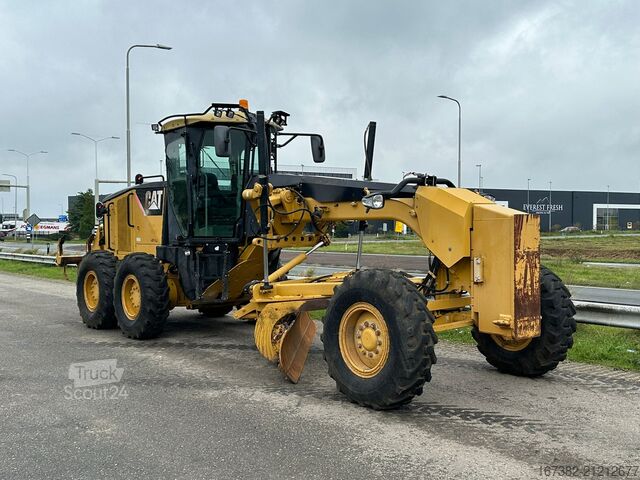Road grader Caterpillar 140M Ripper + Pushblock