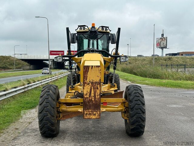 Road grader Caterpillar 140M Ripper + Pushblock