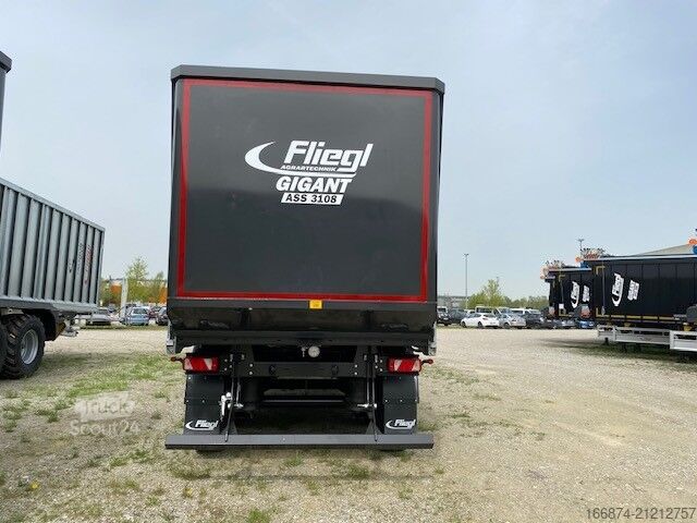 Remorcă ejector Fliegl ASS 3108 Tridem