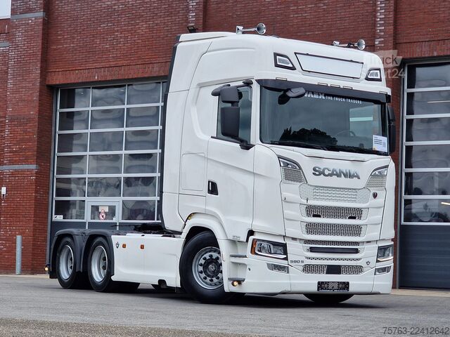 Standard-SZM Scania 590S V8 NGS 6X4 - retarder - full air - leather...