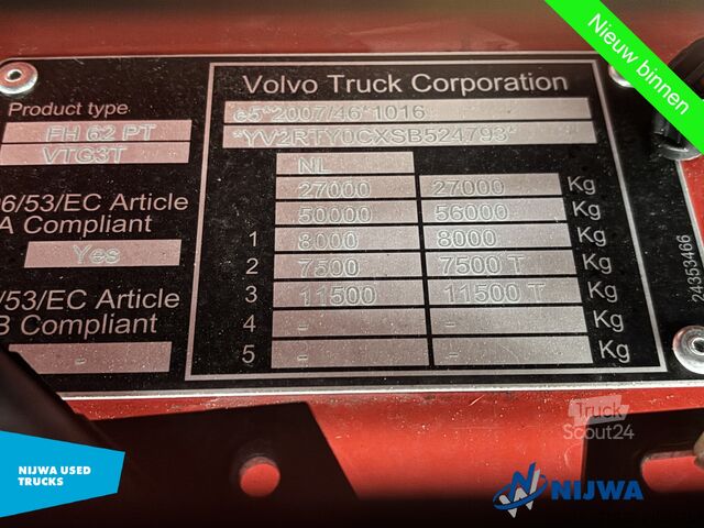 Standard-SZM Volvo FH 460 6x2/4 I-Save + Gestuurde VLA