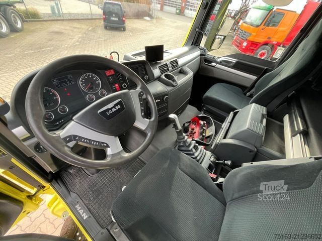 Abrollkipper MAN TG-S 26.440 6x4 Abrollkipper mit Kran Funk 4xhyd