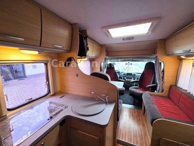 Camping-car semi-intégré ROLLER TEAM 255 P - Festbett - Sat/TV -  Klima - Tempomat