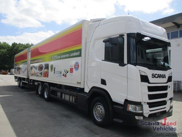 Hűtős teherautó Scania R 450 B6x2*4NB / Durchladezug / Lbw.