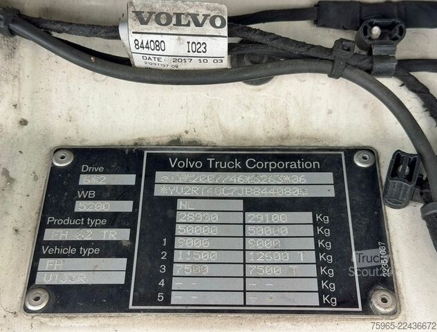 Skåpbil VOLVO FH 13.500 I-PARK COOL FULL AIR HEIWO ISOLATED BO
