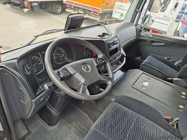 Камион платформа с брезент MERCEDES-BENZ 1324 L Atego Klima Schiebeplane Edscha LBW AHK