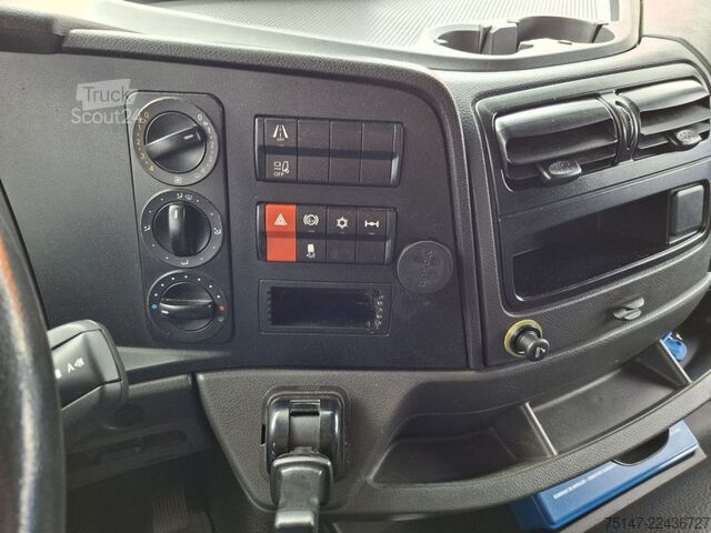 Камион платформа с брезент MERCEDES-BENZ 1324 L Atego Klima Schiebeplane Edscha LBW AHK