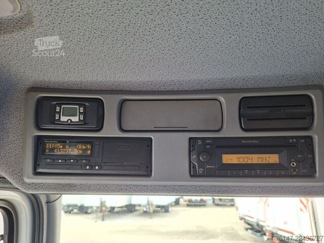 Камион платформа с брезент MERCEDES-BENZ 1324 L Atego Klima Schiebeplane Edscha LBW AHK