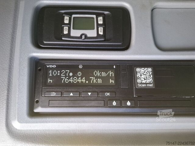Фургон с брезентова завеса MERCEDES-BENZ 818 L Atego Klima Tempomat Motorschaden