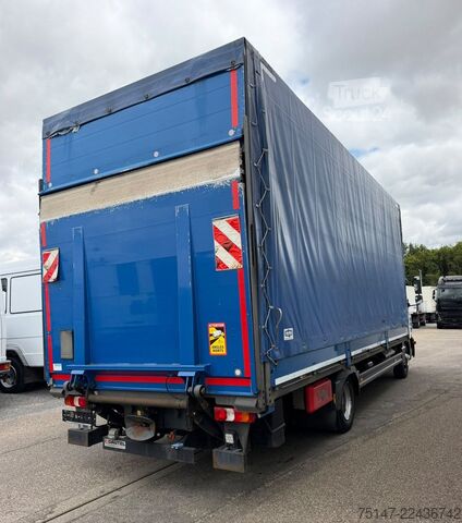 Фургон с брезентова завеса MERCEDES-BENZ 823 L Atego Tempomat LBW 1000 kg AHK