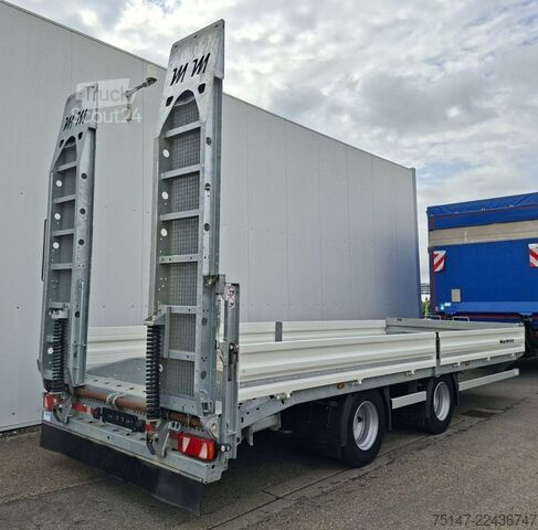Remorque porte-engins surbaissée MÜLLER-MITTELTAL 21 to Tandem ETÜ-TA-R 21,0 Tieflader Rampen