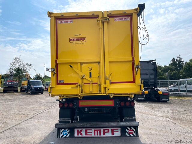 Pašizgāzēja puspiekabe KEMPF 53m³ Kippauflieger / 28m³ Liquid-X-Liner Gülle