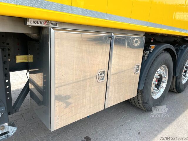 Pašizgāzēja puspiekabe KEMPF 53m³ Kippauflieger / 28m³ Liquid-X-Liner Gülle